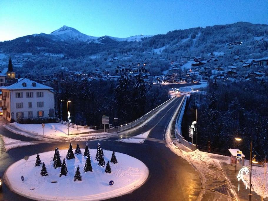 Appart Cosy Et Lumineux Au Coeur De Saint Gervais エクステリア 写真