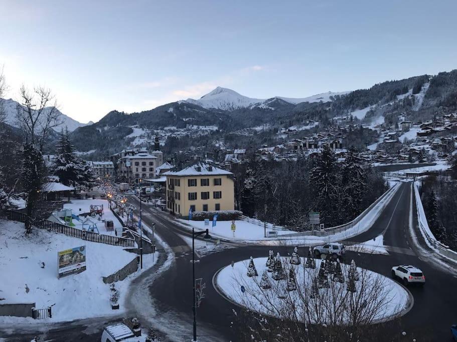 Appart Cosy Et Lumineux Au Coeur De Saint Gervais エクステリア 写真